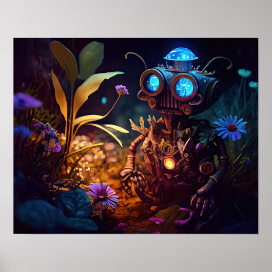 Little Garden Bot Poster (Vorne)