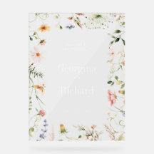 Little Garden Wedding Willkommenszeichen