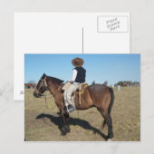 Little Gaucho Postkarte (Vorne/Hinten)