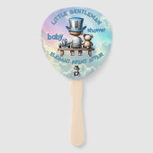 Little Gentleman Baby Shower | Fächer (Vorderseite)