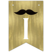 Little Gentleman Banner in Black and Imitate Gold (Zweite Fahne)