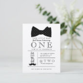 Little Gentleman Birthday Party Einladung (Stehend Vorderseite)