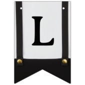 Little Gentleman Suspenders Boy Birthday Wimpelkette (Erste Fahne)