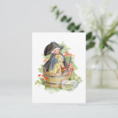 Little George Washington Crossing the Delaware Postkarte (Stehend Vorderseite)