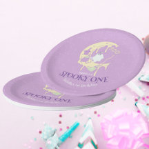 Little Ghost Boo & Moon Niedlich Spooky Ein Hallow