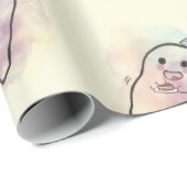 Little ghost celebration  geschenkpapier (Rolleneckpunkt)