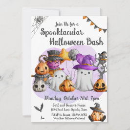 Little Ghost-Halloween-Party Einladung