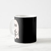 Little Ghost Ice Costume Halloween Kaffeetasse (Vorderseite Links)