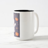Little Ghost-Tasse Zweifarbige Tasse (VorderseiteRechts)