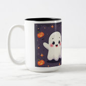 Little Ghost-Tasse Zweifarbige Tasse (Links)