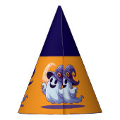 little ghost wandering through the night partyhütchen (Rückseite)