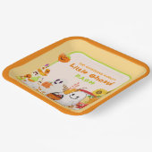 Little Ghosts Family Halloween-Party Pappteller (Gewinkelt)