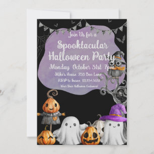 Little Ghosts Halloween-Party Einladung
