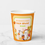 Little Ghosts Halloween-Party Pappbecher (Rückseite)