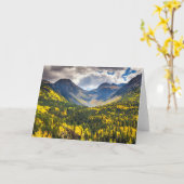 Little Giant & Kendall Peak, Silverton, Colorado Karte (Gelbe Blume)