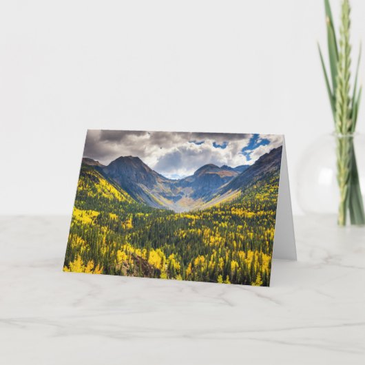 Little Giant & Kendall Peak, Silverton, Colorado Karte (Vorderseite)