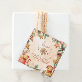 Little Gingerbread Birthday Christmas Thank you  Geschenkanhänger (Beispiel)