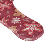 Little Gingerbread Man & Ribbon Bows Schneidebrett (Ecke)
