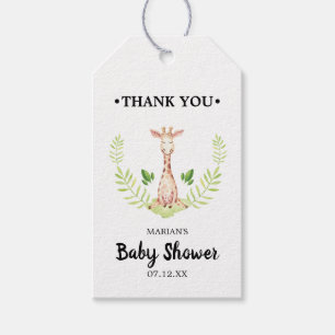 Little Giraffe Baby Shower Favor Gift Tag Geschenkanhänger