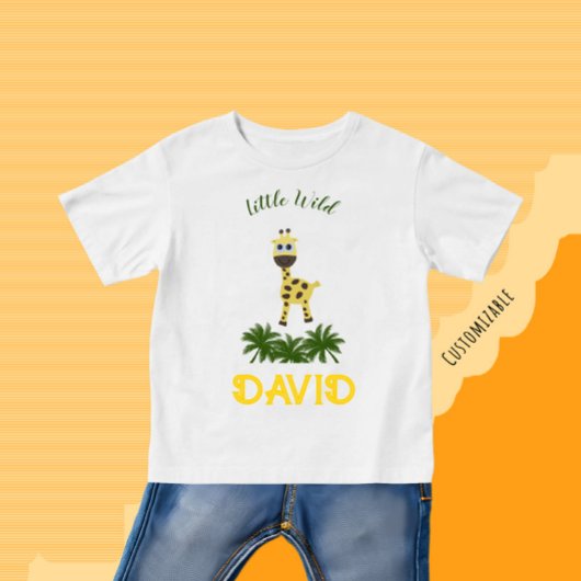 Little giraffe  baby t-shirt