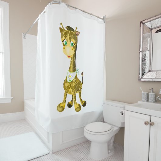 Little Giraffe Duschvorhang (Beispiel)