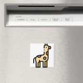 Little Giraffe Magnet (In Situ (Geschirrspüler))