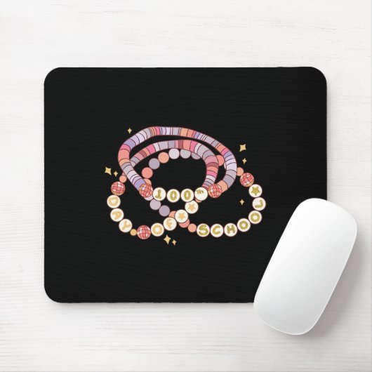 Little Girl 100 Days of School Freundschaft Br Mousepad (Mit Mouse)