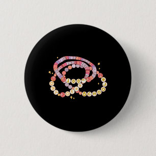 Little Girl 100 Tage Schulfreundschaftsband Button