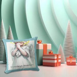 Little Girl Angel Kissen