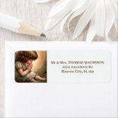 Little Girl Angel Radiant Halo Rücksendeadresse (Insitu)