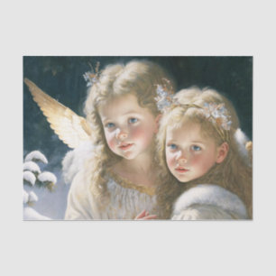 Little Girl Angels Seidenpapier
