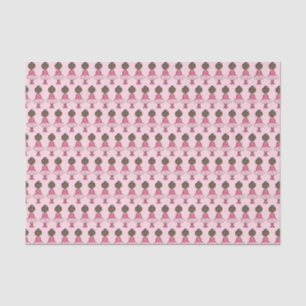 Little Girl Ballet Dancer Pink Tutu Ballerina Rose Seidenpapier