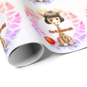 Little Girl Birthday Geschenkpapier