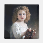 Little Girl, Bouguereau Magnet (Vorne)