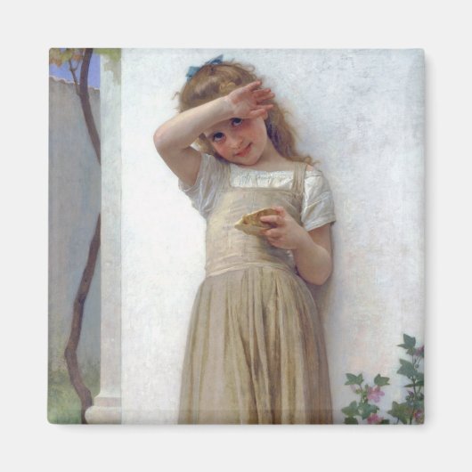 Little Girl, Bouguereau Magnet (Vorne)