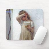 Little Girl, Bouguereau Mousepad (Mit Mouse)