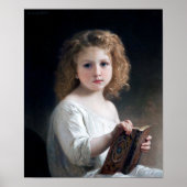 Little Girl, Bouguereau Poster (Vorne)