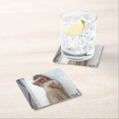 Little Girl, Bouguereau Rechteckiger Pappuntersetzer (Vor Ort)