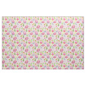 Little Girl Camping Themed Gear Pink Stoff (Fat Quarter (45,7 x 55,9 cm))