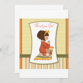 Little Girl Einladung (Vorne/Hinten)