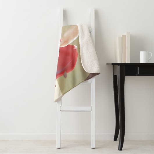 Little Girl Hugging Deer Sherpadecke (Beispiel)