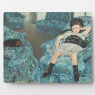 Little Girl in a Blue Armchair, 1878 (oi Fotoplatte