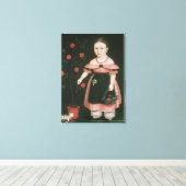 Little Girl in Lavender, c.1840 Leinwanddruck (Insitu (Holzboden))