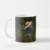 Little Girl on Swing Kaffeetasse (Links)