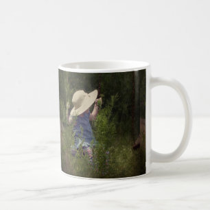 Little Girl on Swing Kaffeetasse