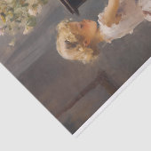 Little Girl Piano 2 Decoupage Paper Seidenpapier (Ausschnitt)