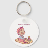 Little Girl Playing Schlüsselanhänger (Vorderseite)