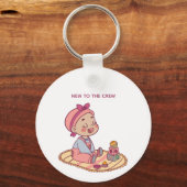 Little Girl Playing Schlüsselanhänger (Vorderseite)