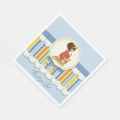 Little Girl Praying Paper Napkins Serviette (Ecke)