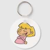 Little Girl Praying Schlüsselanhänger (Rückseite)